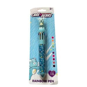 Care Bear 10 Color Rainbow Pen Wish Bear Topper New in Package set of 3